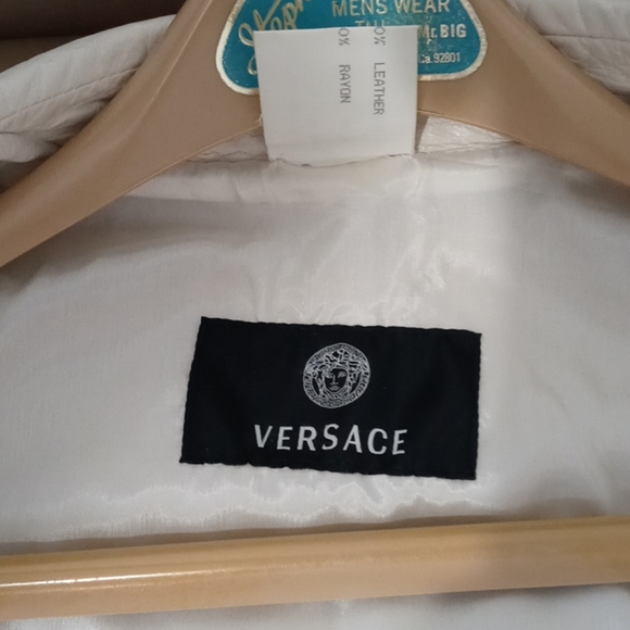 Versace Collection Leather Sport Jacket - Picture 15 of 15